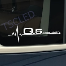 Q5 Kelebek Cam Audi Oto Araba Sticker