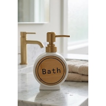Porselen Sıvı Sabunluk 300ml Bath Beyaz 48408