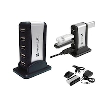 7 Port Usb Çoklayıcı Usb Hub Çoğaltıcı Adaptörlü Pc Notebook