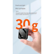 Lexroo Kablosuz Yaka Mikrofonu Çiftli Mikrofon İphone 15 16 17 İle Uyumlu Type-c/lightning Portlu