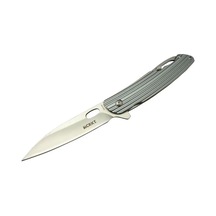 Crkt K241 Xxp Kamp Çakısı 23 Cm - Kancalı Metal Sap, Otomatil, Kılıflı