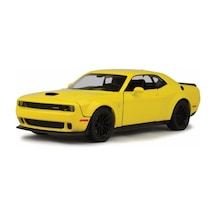 Motormax 2018 Dodge Challenger Srt Hellcat Widebody 1/24 Sarı Model Araba