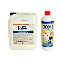 Poxy Genel Temizlik 5 L + Sıvı Leke Çıkarıcı 1 L