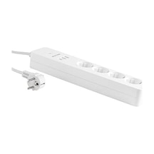 Wi-fi Destekli 16a 4'lü Çocuk Kilitli Akım Korumalı Çoklu Priz - Neutronlife Uygulaması Üzerinden Kontrol - Zamanlayıcı Fonksiyon - Usb Type-c Girişleri - 4'lü Priz 1