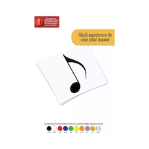 Nota - Araç, Oto, Laptop, Duvar Uyumlu Sticker 15 25 Cm