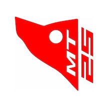 Mt-25 Kırmızı Siperlik Sticker Set