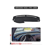 Mercedes W202 1993-2000torpido Koruma Halısı Siyah Kenar