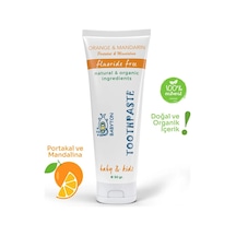 Babyton Organik Doğal Portakal & Mandalina Aromalı Diş Macunu 50 Gr