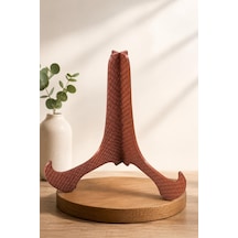 Plastik Stand 18x18 Cm Dekoratif Tabak Standı / 3.8 Cm Kalınlık Dayanıklı Sunum Ayağı Genel