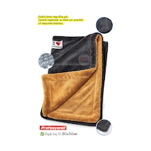 Premium Çift Taraf 80x50cm Detailing Mikrofiber Oto Kurulama Bezi Xl Yüksek Emici Mikrofiber