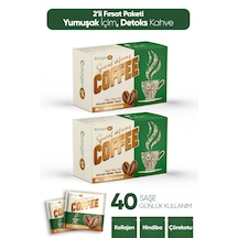 Collagen Life Hindiba, Kollajen, Garsinya Ve Çörek Otu Içeren Detox Kahve 2 Li Fırsat Diğer