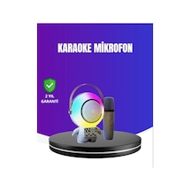Vexor Rgb Işıklı Astronot Bluetooth Hoparlör Karaoke Mikrofonlu