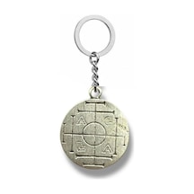 Sigil Of Fortune Ortaçağ Tılsımı Zenginlik Ve Bereket Unisex Metal Anahtarlık