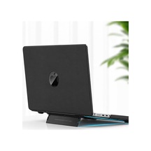 Macbook Pro 14.2 İnç Kılıf A2442 A2779 A2918 A2992 A3112 A3401 A3185 A3434 A3426 A3427 Uyumlu Standlı Mat Sert Kapak Hard Case Ergonomik Yükseltici Siyah Belirtilmemiş