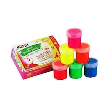 Fatih Guaj Boya Neon 6 Renk 6X25=150 Ml