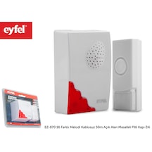 Eyfel EZ-870 16 Farklı Melodi Kablosuz 50m Açık Alan Pilli Kapı Z