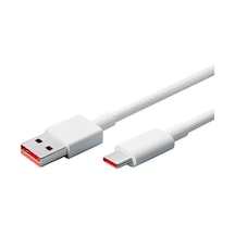 Xiaomi Usb C Tipi Kablo 6a Süper Hızlı Şarj Veri Kablosu Yurt Dışından