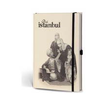 Eski İstanbul Cep Journal Çizgili Lastikli Arzuhal