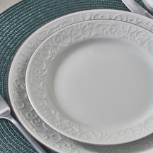 Güral Bahar Dalı 16 Parça 4 Kişilik Yemek Takımı - Copper Bakır