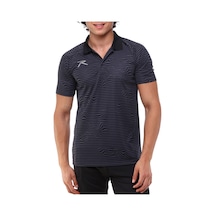 Kappa Raru Erkek Polo T-Shirt Fluctus Siyah Çok Renkli