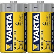 Varta 2014 Superlife Shrink Orta Boy C Pil 2'li