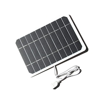 Springsun 5w Usb Taşınabilir Güneş Paneli - Su Geçirmez, Kamp Ve Telefon Şarjı İçin Monokristal Solar Hücre