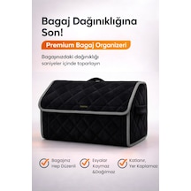 Bagaj Çantası Oto Bagaj Organizer Lüks Tay Tüyü Su Geçirmez Kaymaz Katlanır Düzenleyici - Tcx4 Stiloto