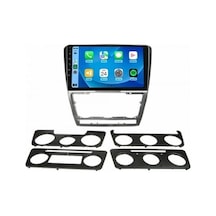 Aln Skoda Octavia 2007-2012 Gri 6gb Ram 128gb Hafıza 8 Çekirdek Carplay Android Multimedya 9"