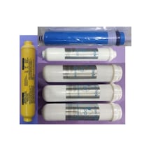 6 Lı Kapalı Kasa İnline Filtre 2,5" Su Filtresi Su Arıtma Mineral Filtreli
