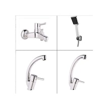 Erce Banyo.Mutfak.Lavabo Batarya Seti .Duş Seti Krom