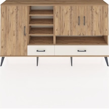 Arges Konsol 8 Raflı 2 Çekmeceli 3 Kapaklı 176x30x99 Çam-çam/aytaşı Atlas Çam/aytası - Atlas Çam