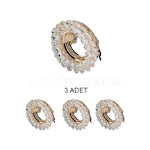 Cata Ct-6596 Papatya Cam Spot Kasası - 3 Lü Paket