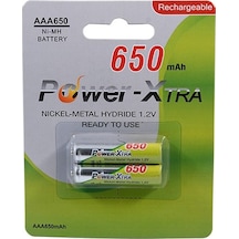 Power-Xtra 1.2V NI-MH AAA 650 mAh Ready2Use Pil 2'li