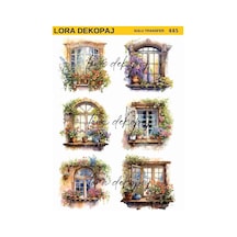 Lora Dekopaj Sulu Transfer Kağıdı - 445 25x35 Cm