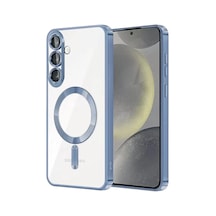 Newface Samsung Galaxy S26 Plus Kross Magneticsafe Kapak - Sierra Blue Mavi