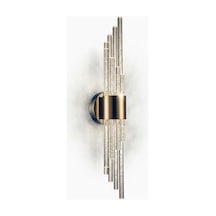 Matrix Melodi Led Duvar Apliği Modern Ve Şık Tasarım Aplik Gold Gövde Günışığı Led Gold Kasa Gün Işığı Led