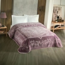 Mor Renk Kristal Taç Battaniyesi