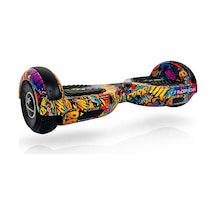Elektrikli Kaykay Hoverboard Bluetooth Hoparlörlü RS-S5 Bang Bang Grafiti
