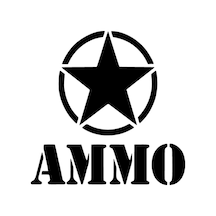 Army Yıldız Ammo Sticker 30 X 30 Cm