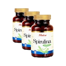 Spirulina 740 Mg Tabletler Günlük Beslenme İçin 100 Adet 3 Paketi