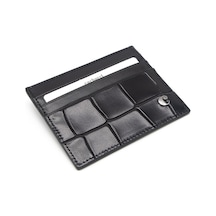 Cacharel Siyah B.kroko Unisex Deri Kartlık 0244b7k Siyah