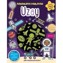 Karanlıkta Parlayan Kitaplar - Uzay Parlayan Çıkartmalar - Rmht-867109