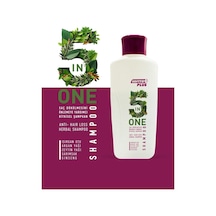 5in1 Bitkisel Şampuan 360 Ml Dökülme Karşıtı Güçlendirici Hacim Veren Saç Bakım Şampuanı