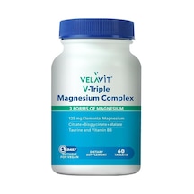 Velavit V-triple Magnesium Complex Takviye Edici Gıda 60 Tablet