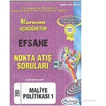 Karacan Aöf 2014 4.sınıf Maliye Politikası 1 Nokta Atış Soruları Karacan Açıköğretim Yayınları