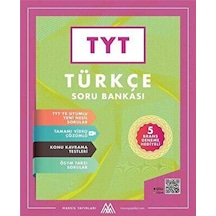 TYT Türkçe Soru Bankası -  Marsis Yayınları