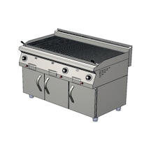 Karacasan Endüstriyel 900 Seri 120 Cm Dolaplı Lpg Tüplü Lavataş Balıksırtı Izgara Krcs.eızdlbgl.1290