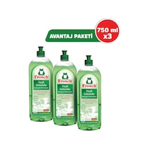 Frosch Yeşil Limonlu Bulaşık Deterjanı 3 x 750 ML Frosch Yeşil Limonlu Bulaşık Deterjanı 3 x 750 ML