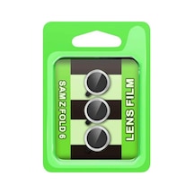 Samsung Galaxy Uyumlu Z Fold 6 Raze Metal Kamera Lens - Gümüş Çr