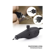 Mey İthalat Elektrikli Gravür Kalemi Metal, Cam, Ahşap İçin Profesyonel Oyma Aleti 722491